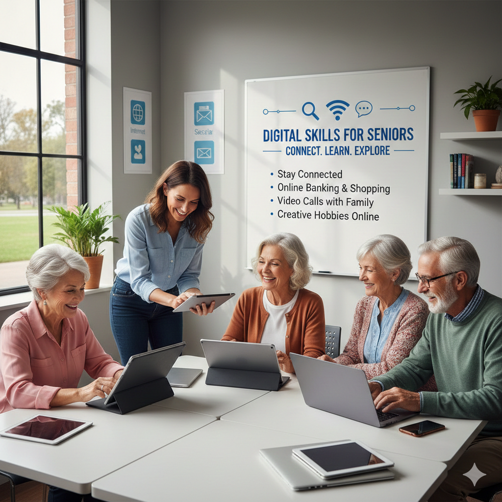 Digital skills for seniors